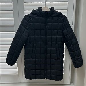 Zara Kids Quilted Black Puffer Coat